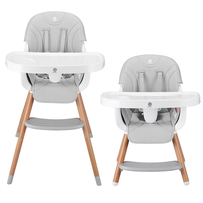 YB-H1107 Wooden legs baby high chair